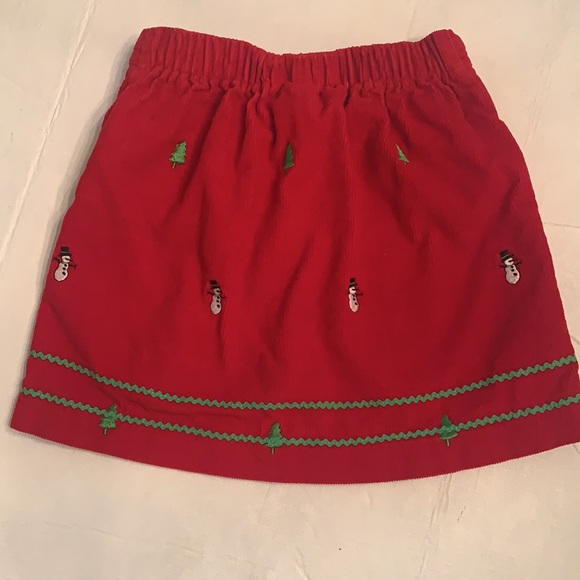 K&L. Adorable Red Corduroy Skirt. Size for 4T. - Picture 4 of 6